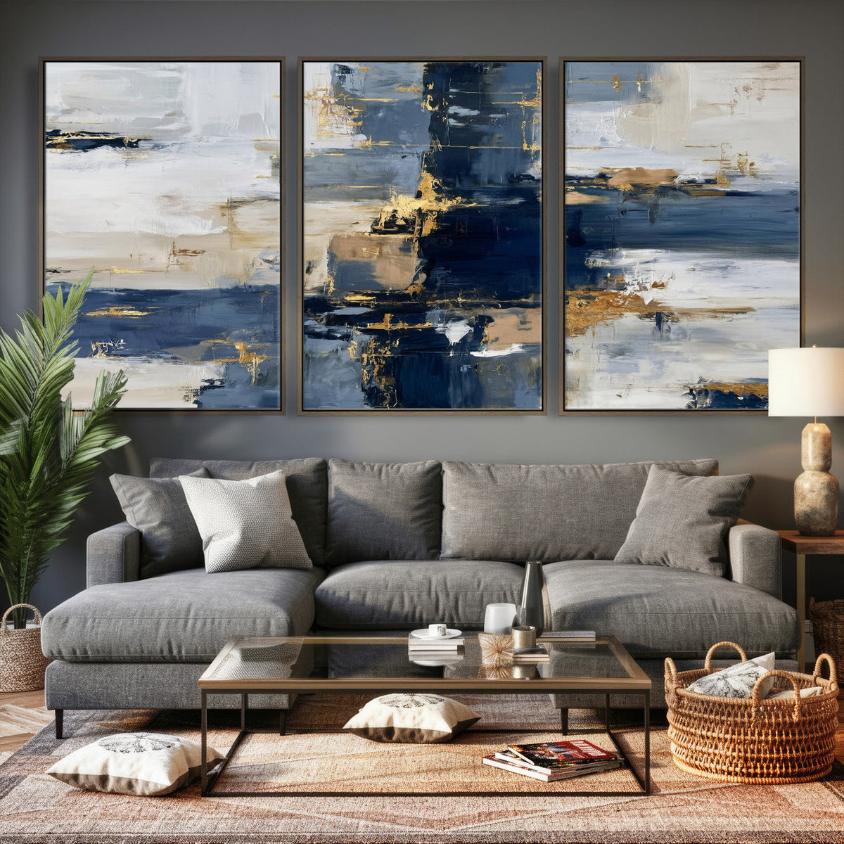 Abstract Wall Art Canvas Print