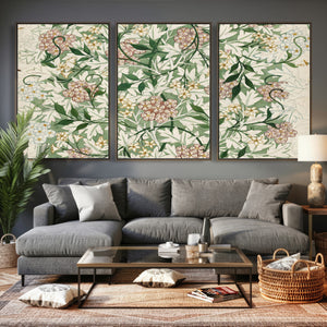 William Morris Jasmine 1872 Canvas Wall Art — Arts and