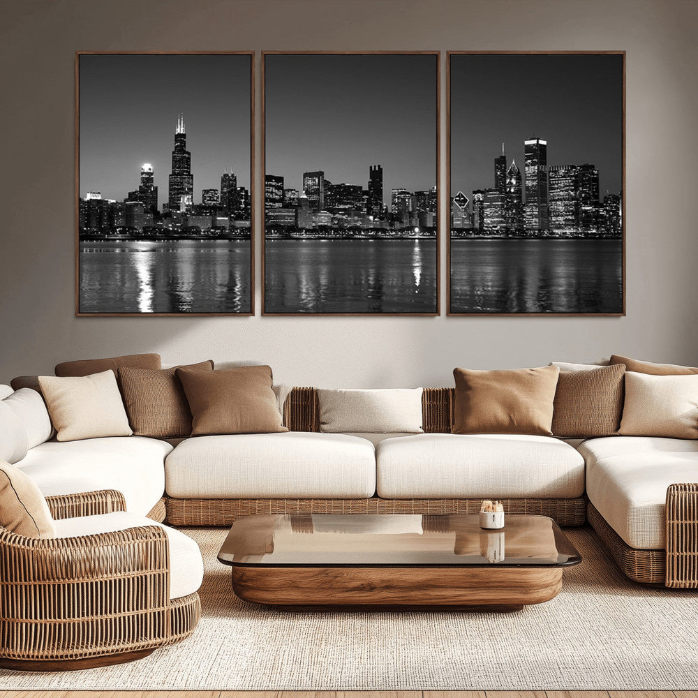 Chicago Wall Art Canvas Print