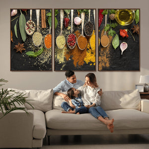 Spices Wall Art Canvas Print