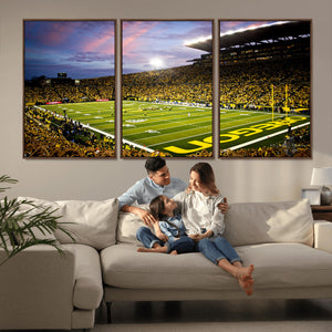 University of Oregon Ducks Football Team Print - Eugene