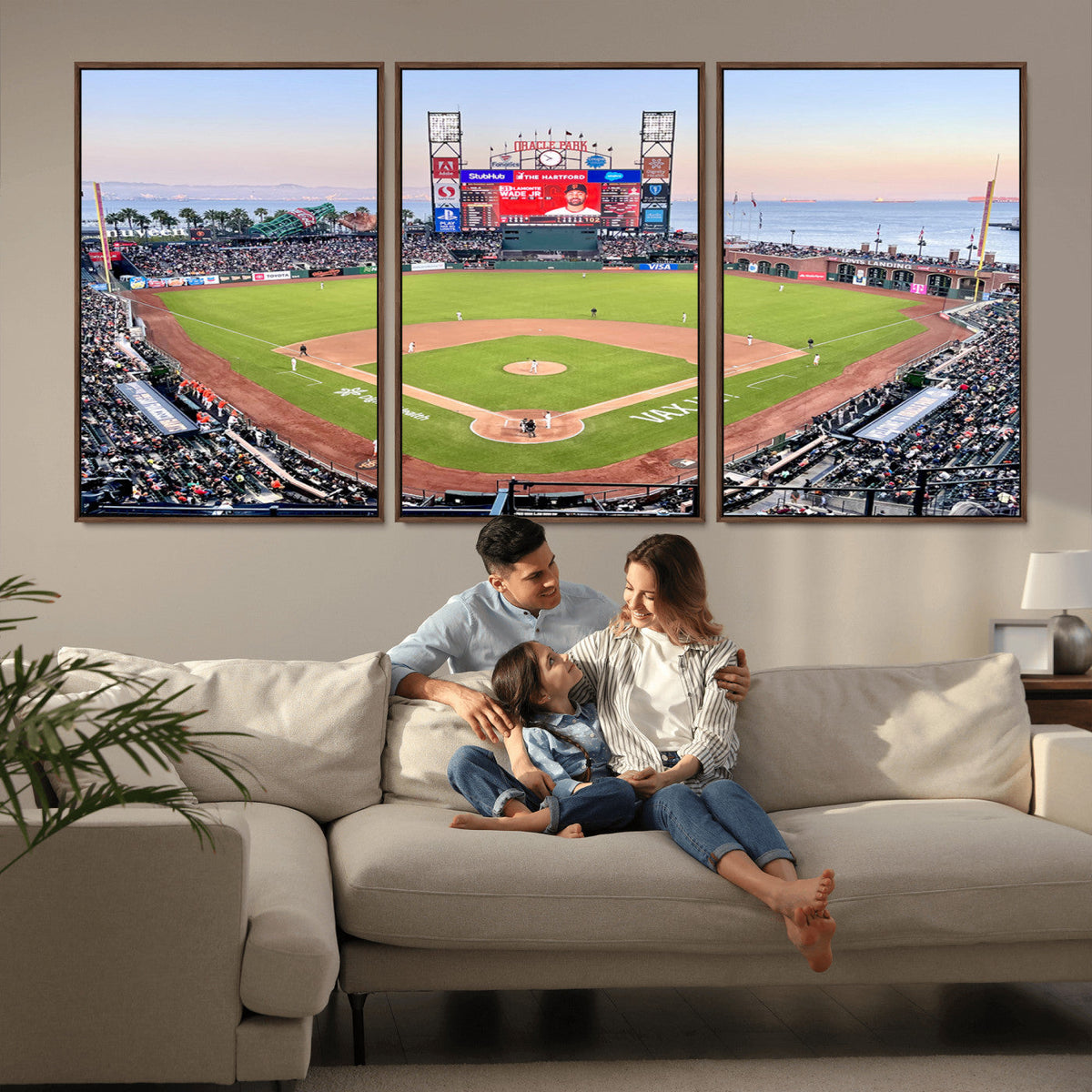 San Francisco Giants Baseball Team Print - Oracle Park