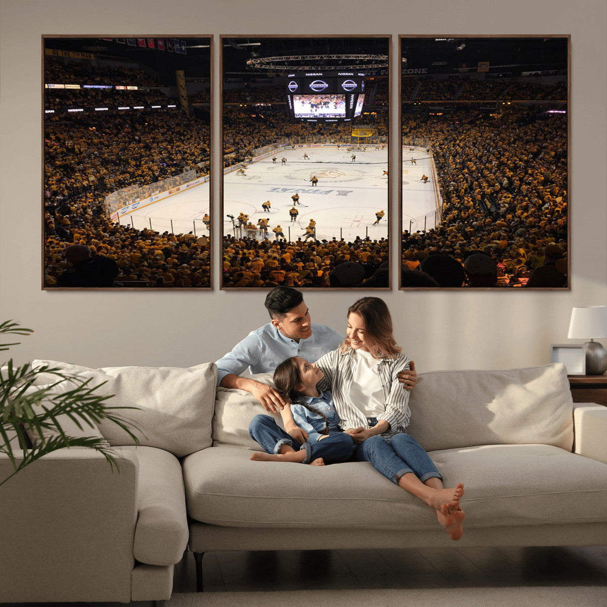 Bridgestone Arena - Nashville Predators Hockey Team Print -