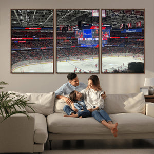 Washington Capitols New York Rangers Ice Hockey Game Stadium
