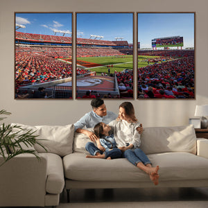 Florida Tampa Raymond James Stadium Wall Art Canvas Print -