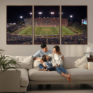 Demon Deacons Print Canvas, Football Team Print -