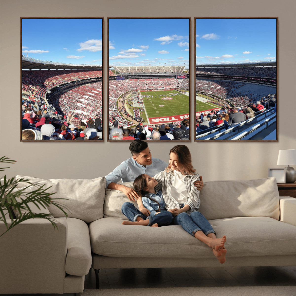 University of Alabama Crimson Tide Print Wall Art -