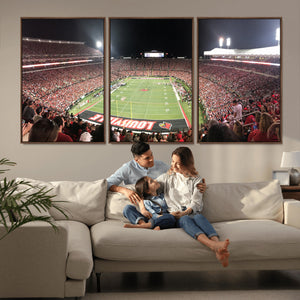 University of Louisville Cardinals Football Team Print -