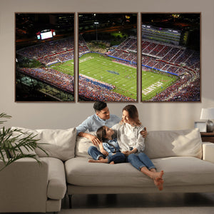Florida Atlantic University Owls Canvas Print, Football Team