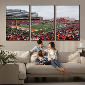 University of Illinois Fighting Illini Football Team Print -
