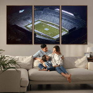 University of North Carolina Tar Heels Football Team Print -