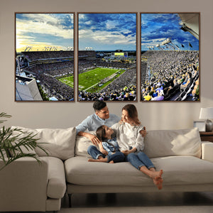Framed USF Bulls Football Team Print - Tampa Raymond James