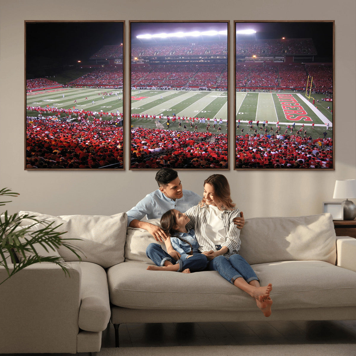 Rutgers University Scarlet Knights Football Team Print -