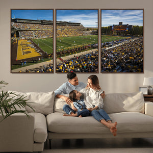 University of Wyoming Cowboys Football Team Print - Laramie