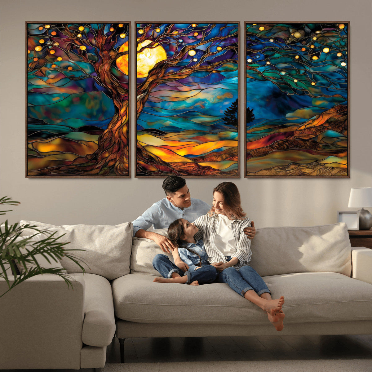 Tree of Life Wall Art - Yggdrasil Tree of Life Canvas Print