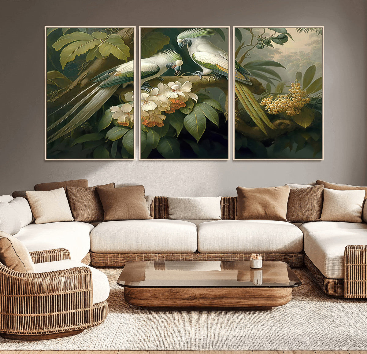 Tropical Paradise Print Wall Art Stunning Artwork of a