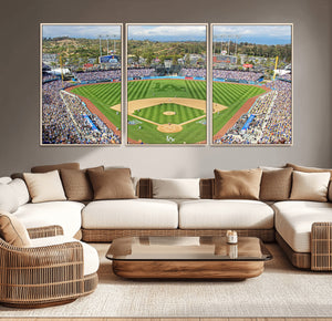 Citi Field Wall Art Print | 3-Panel New York Mets Baseball