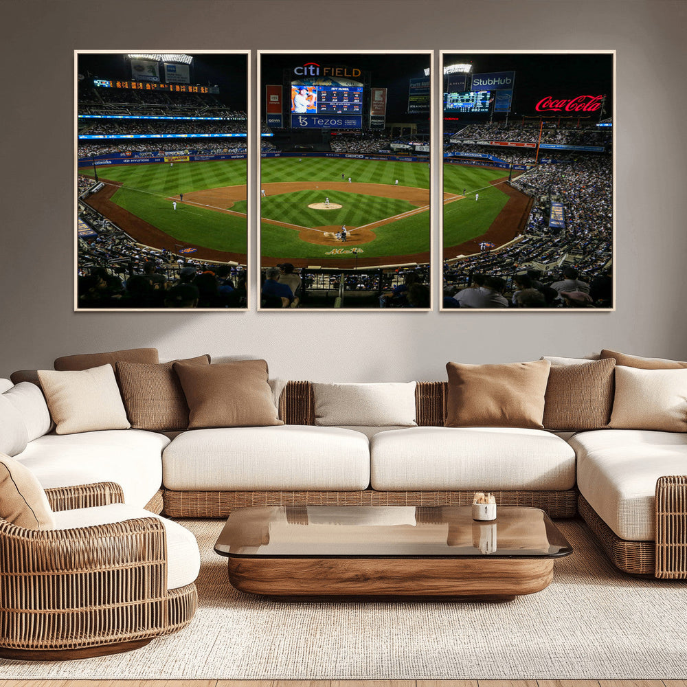Oakland Athletics Baseball Print - RingCentral Coliseum