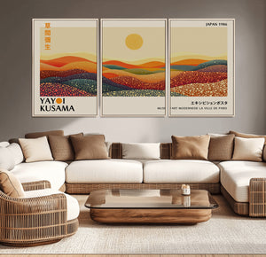 Yayoi Kusama Art Print Wall Decor – Yayoi Kusama Wabi Sabi