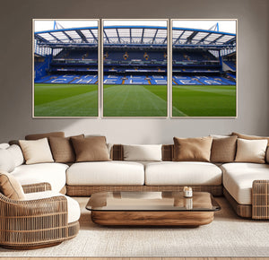 Stamford Bridge Chelsea Football Stadium Canvas Wall Art