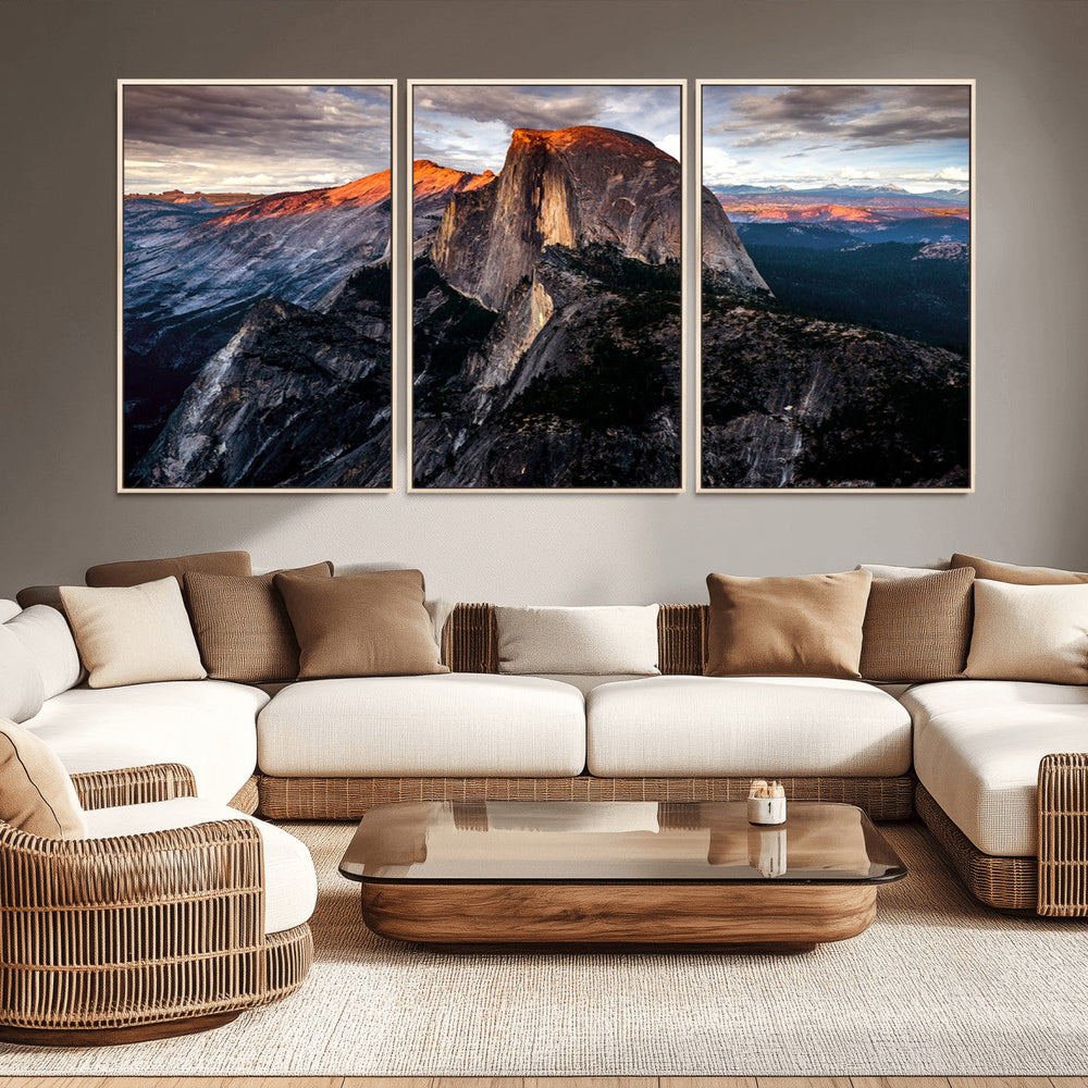 Half Dome Yosemite Wall Art – Majestic Mountain Landscape