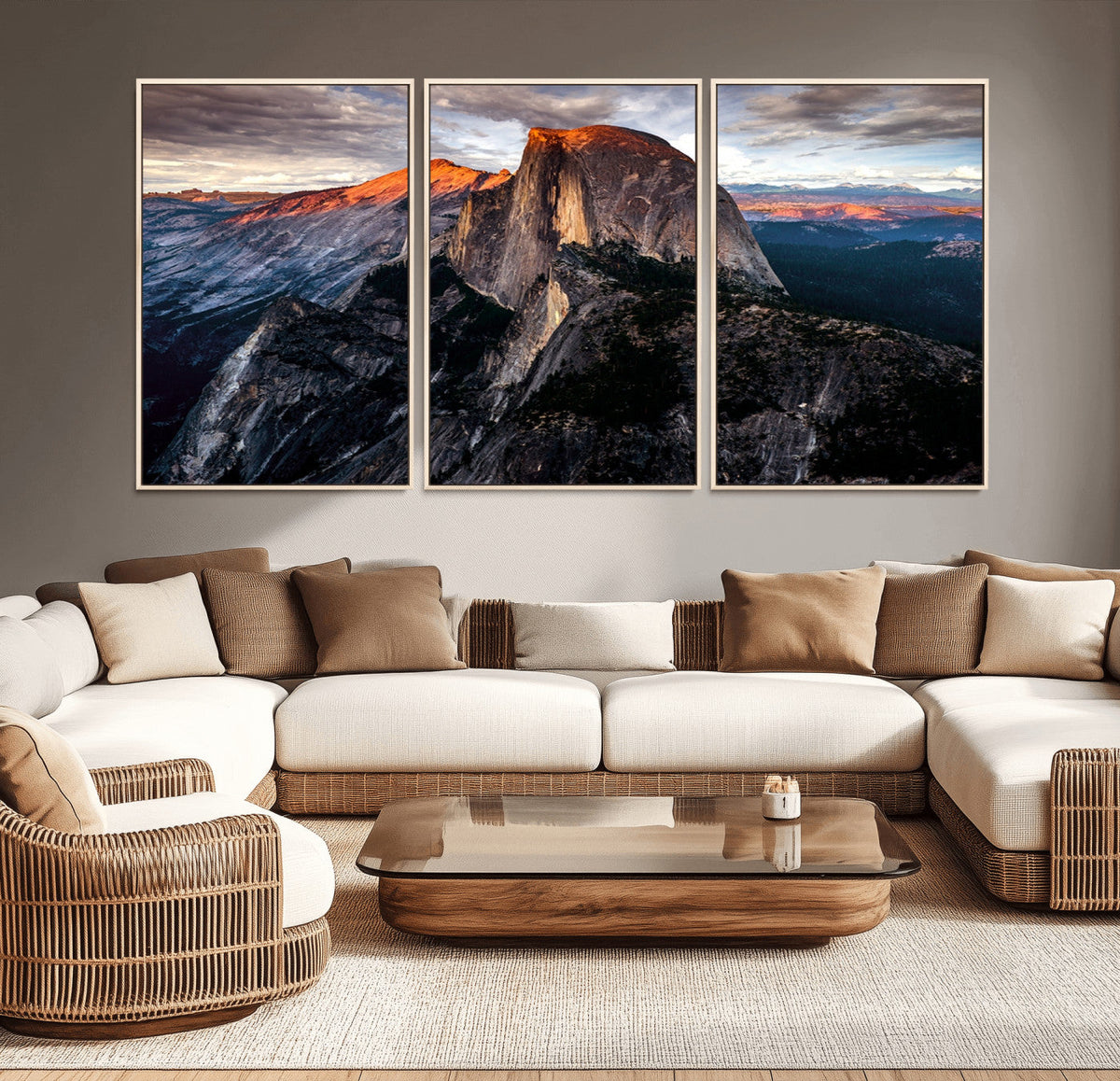 Half Dome Yosemite Wall Art – Majestic Mountain Landscape