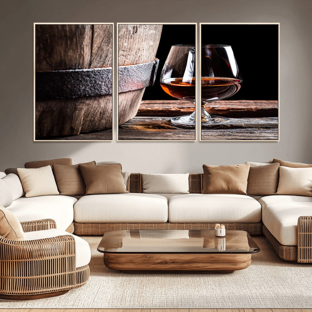 Scots Whiskey Wall Art Canvas Print