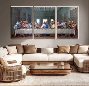 The Last Supper Multi Panel Canvas Wall Art