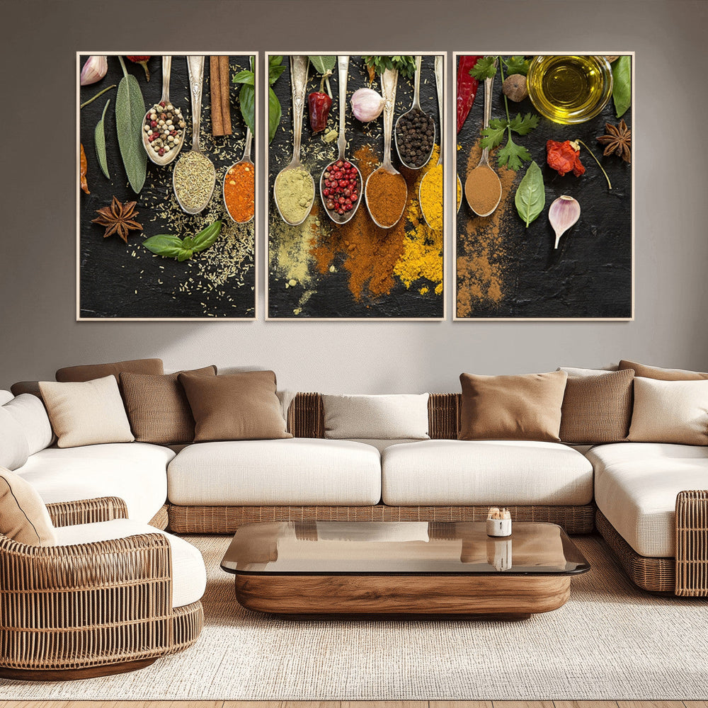 Spices Wall Art Canvas Print
