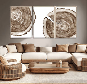 Wood Tree Ring Wall Art Canvas Prints, Tree Rings –