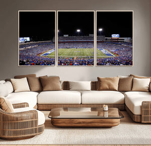 Buffalo Bills Wall Art - Buffalo Bills Stadium Canvas Print,