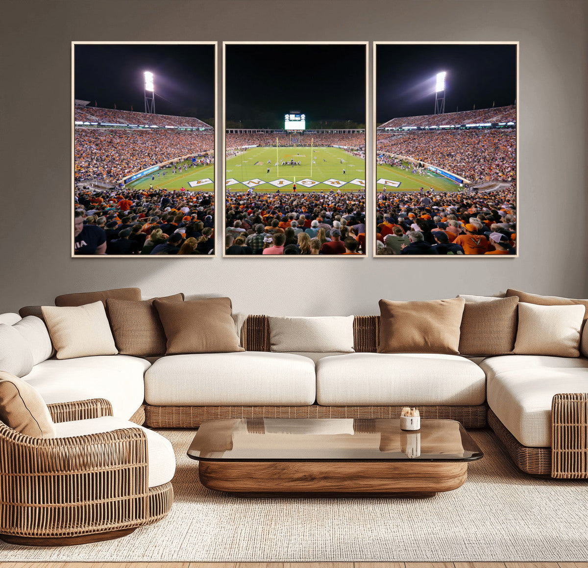 Virginia Cavaliers Football Team Print - Charlottesville