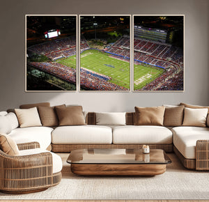 Florida Atlantic University Owls Canvas Print, Football Team