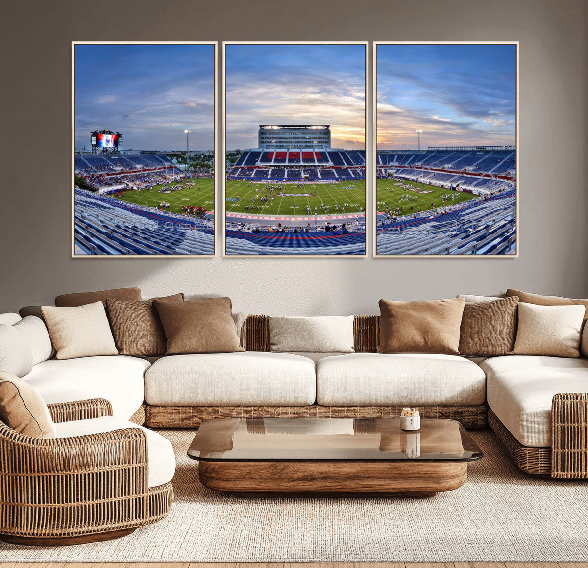 Florida Atlantic University Owls Football Team Print - Boca