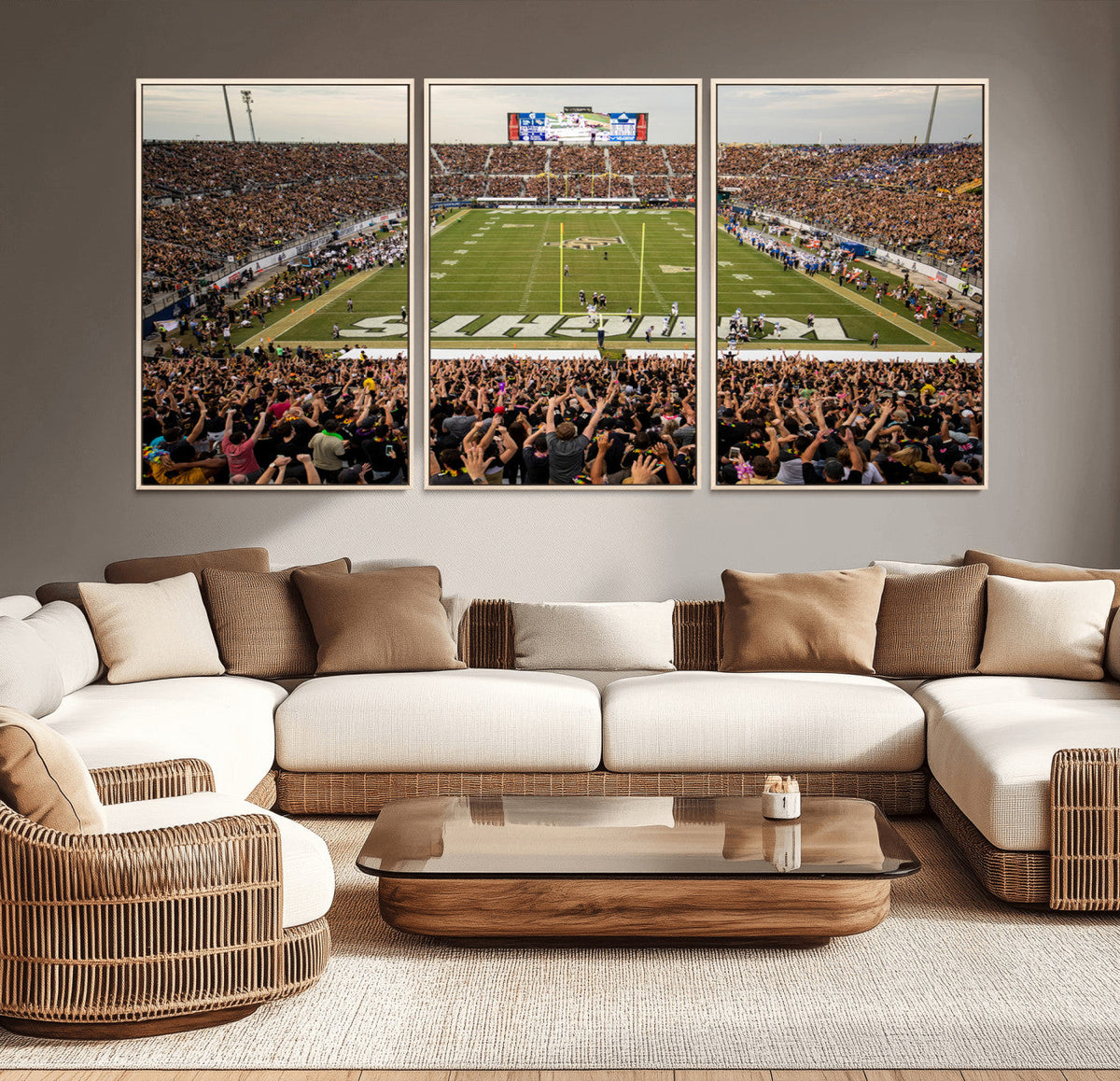 UCF Knights Football Team Print - Orlando FBC Mortgage