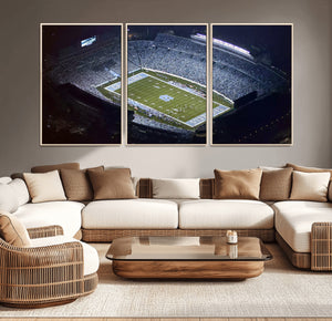University of North Carolina Tar Heels Football Team Print -
