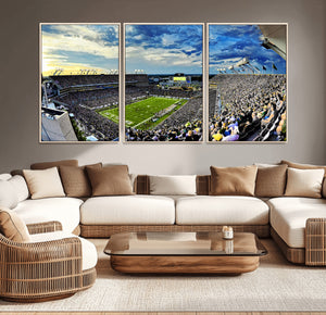 Framed USF Bulls Football Team Print - Tampa Raymond James