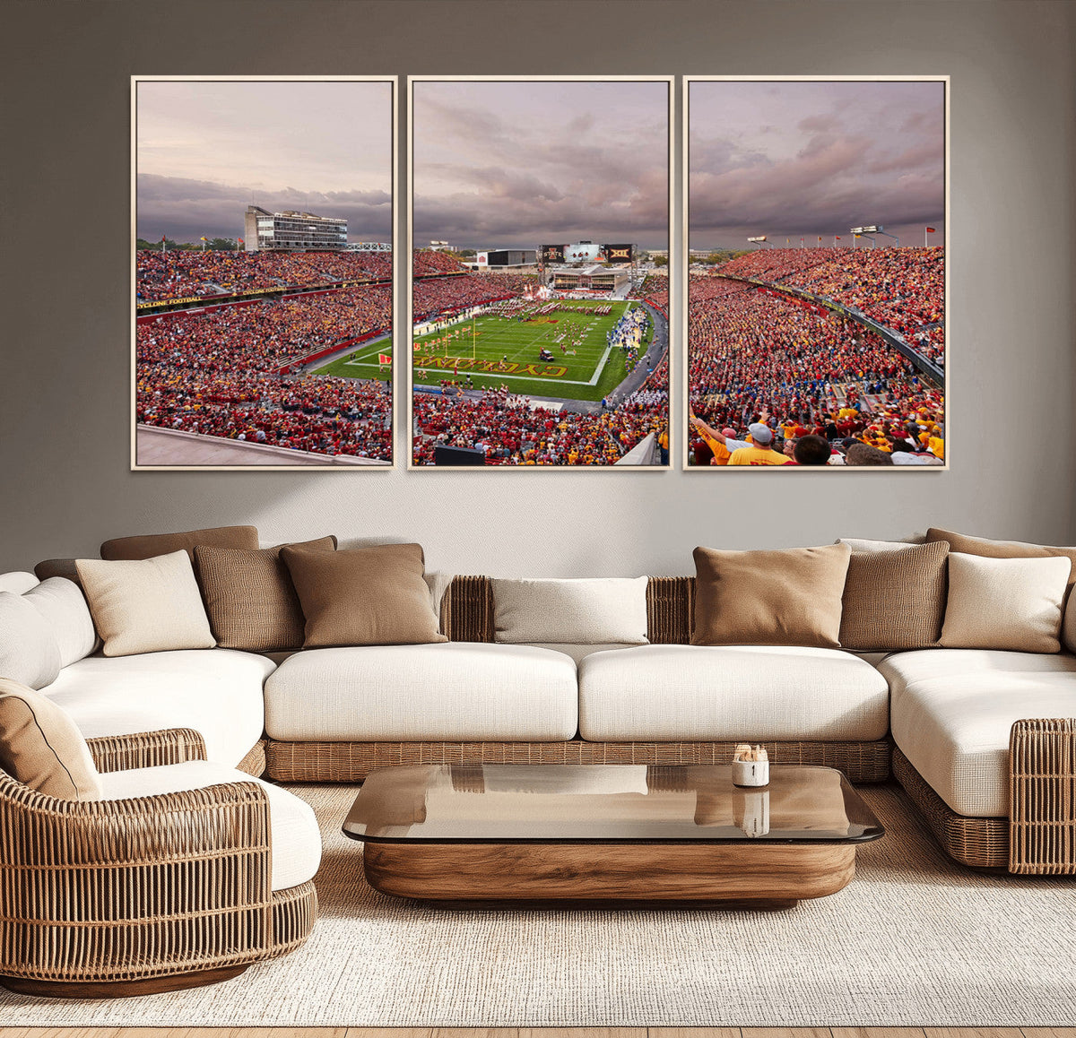 Iowa State University Cyclones Football Team Print - Ames