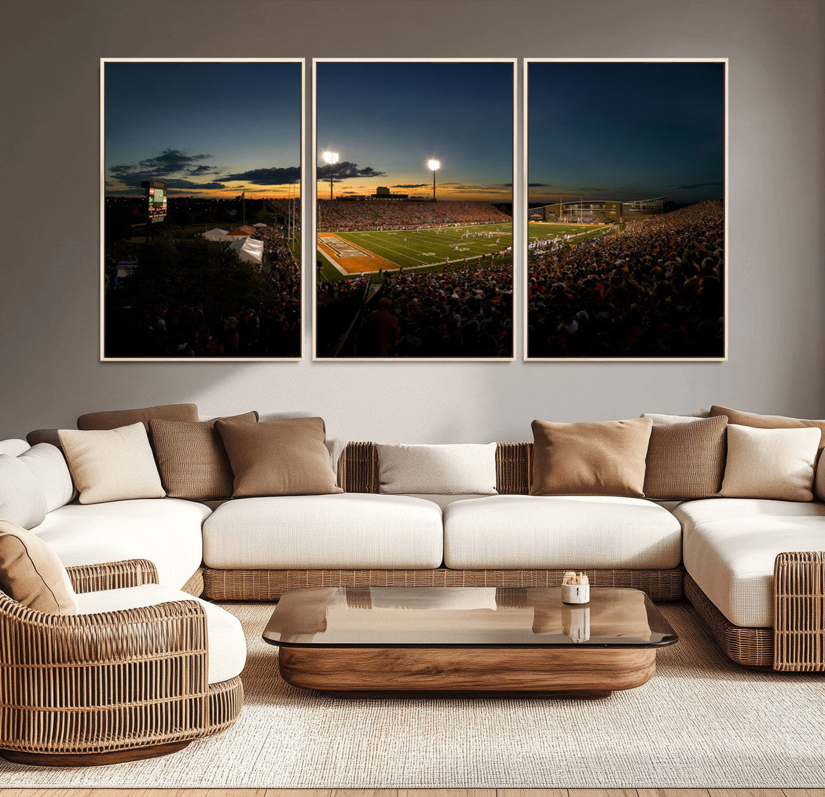 Ball State Cardinals Football Team Print - Muncie Scheumann