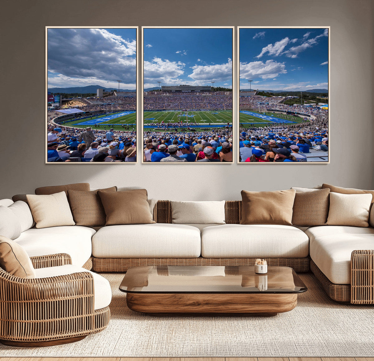Air Force Falcons Football Team Print - Colorado Springs