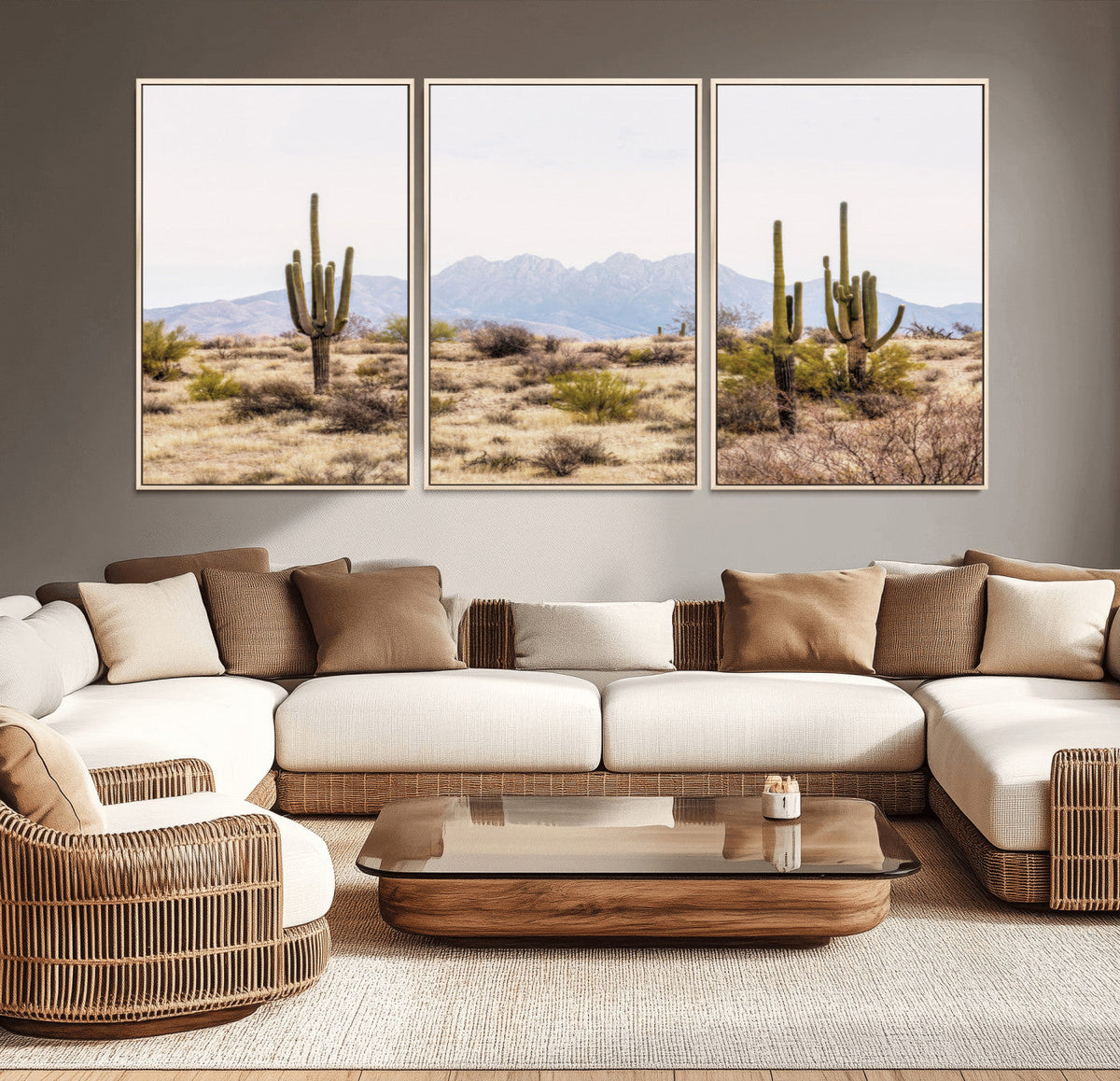 Arizona Desert Wall Art Print | Arizona Desert Canvas Print