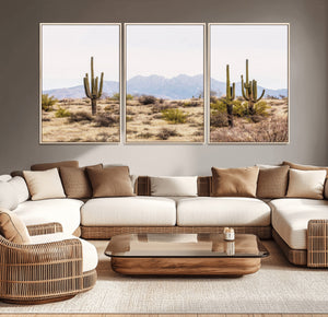 Arizona Desert Wall Art Print | Arizona Desert Canvas Print