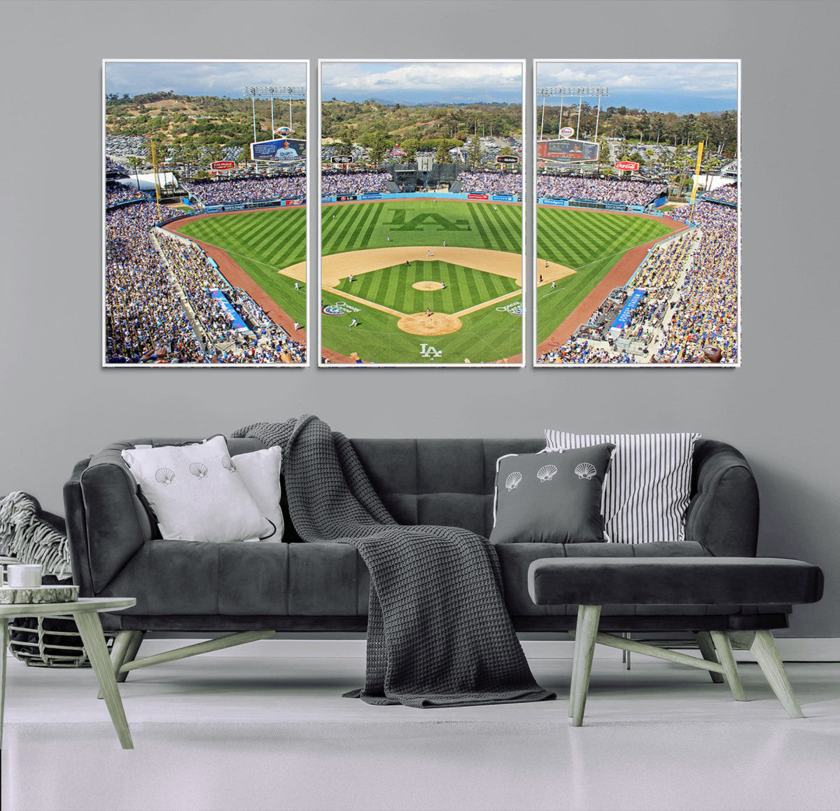 Citi Field Wall Art Print | 3-Panel New York Mets Baseball