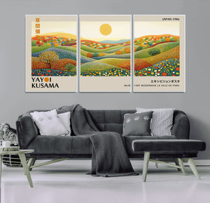 Yayoi Kusama Wall Art Print – Yayoi Kusama Wabi Sabi