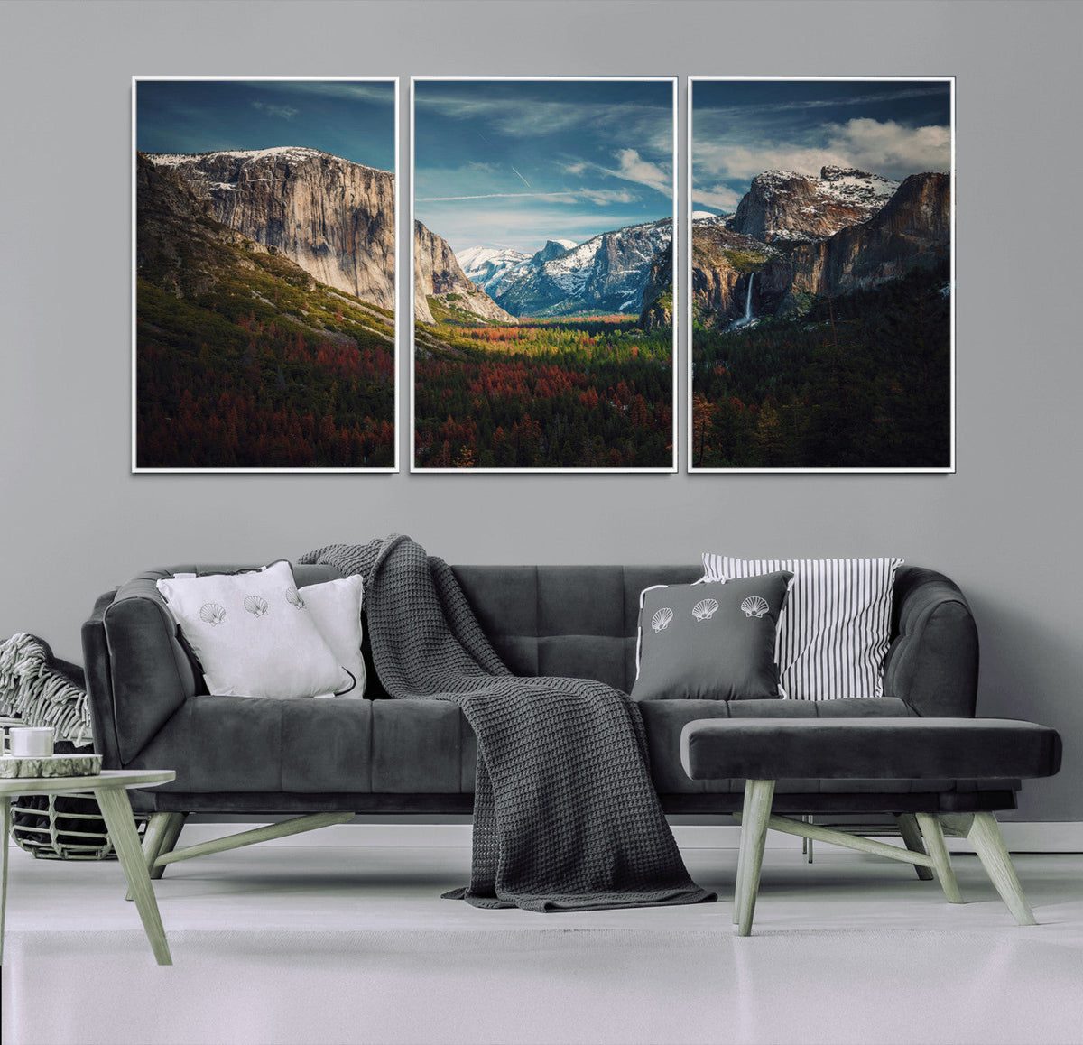 Yosemite National Park Wall Art Canvas Print – Framed