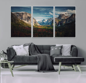 Yosemite National Park Wall Art Canvas Print – Framed