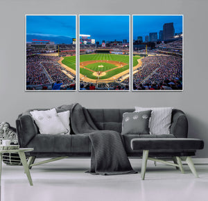Target Field Stadium Wall Art Canvas Print – Minnesota Twins