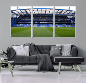 Stamford Bridge Chelsea Football Stadium Canvas Wall Art