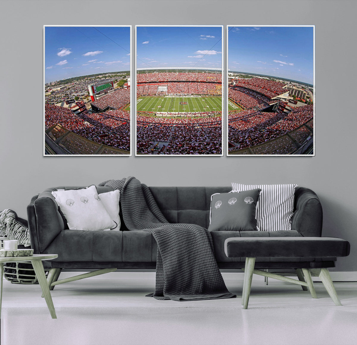 William Brice Stadium Wall Art Canvas Print – Stadium Crowd