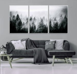Elk Wall Art Canvas Print – Framed Mountain Wildlife Art